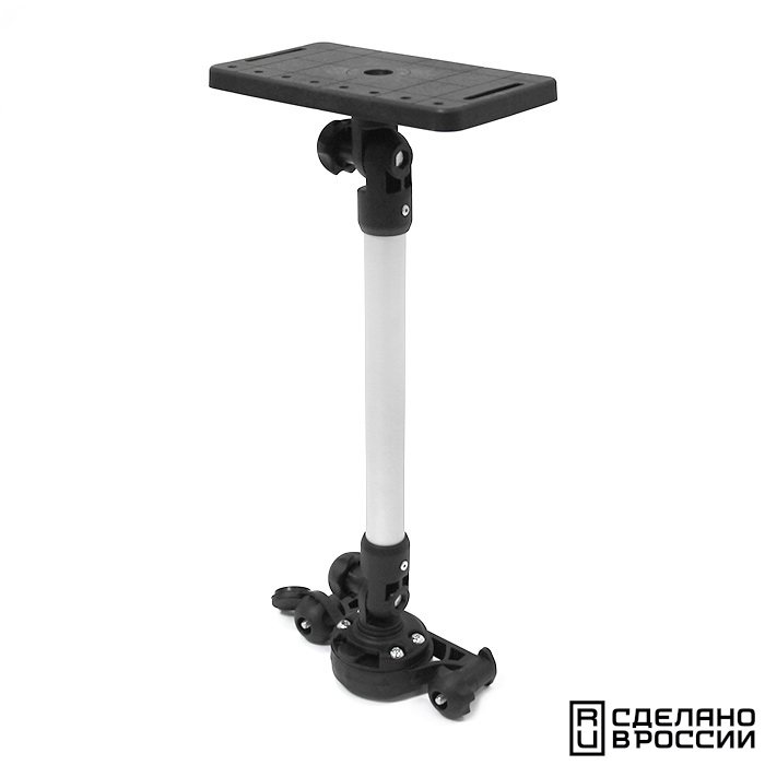 Площадка монтажная на Т-образный профиль быстросъемная с удлинителем 325 мм