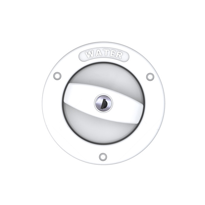 Горловина заливная SEAFLO с замком, тип 02, белая