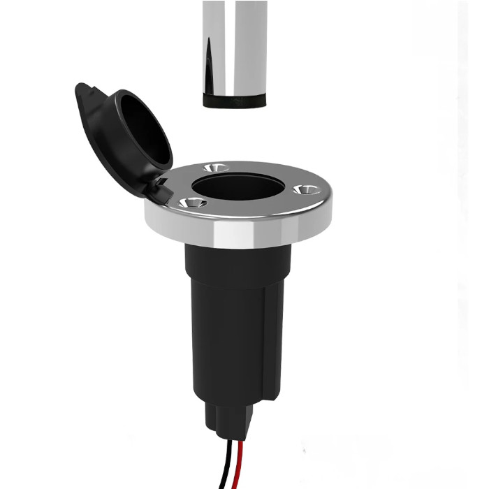 Основание для вставных огней нержавеющая сталь, пластик