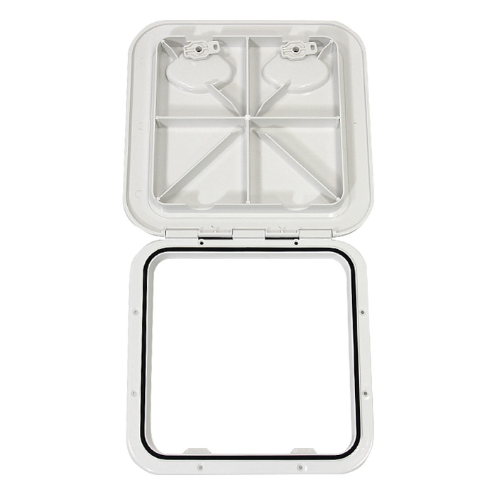 Крышка рундука SEAFLO 370x375мм, белый пластик