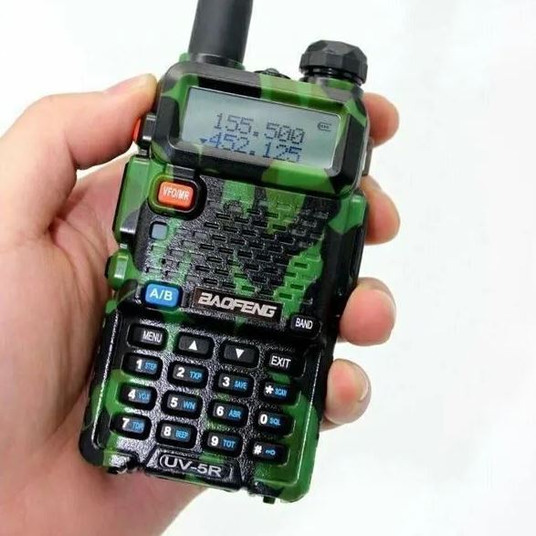 Радиостанция Baofeng UV-5R 8W камуфляж Портативная радиостанция VHF/UHF (136-174 МГц; 400-520 МГц)
