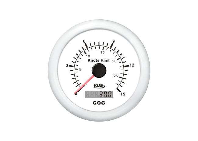 KUS Speedometer with GPS / 0-15 knots