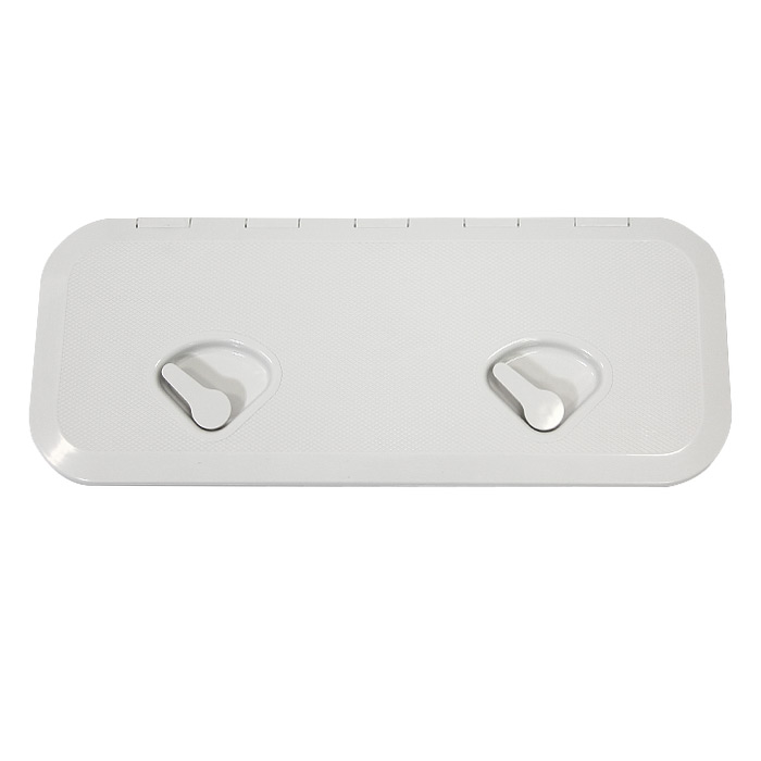 Крышка рундука SEAFLO 243x607мм, белый пластик