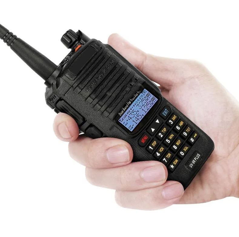 Baofeng UV-9R plus 8 Вт VHF/UHF (136-174 МГц; 400-520 МГц) IP67