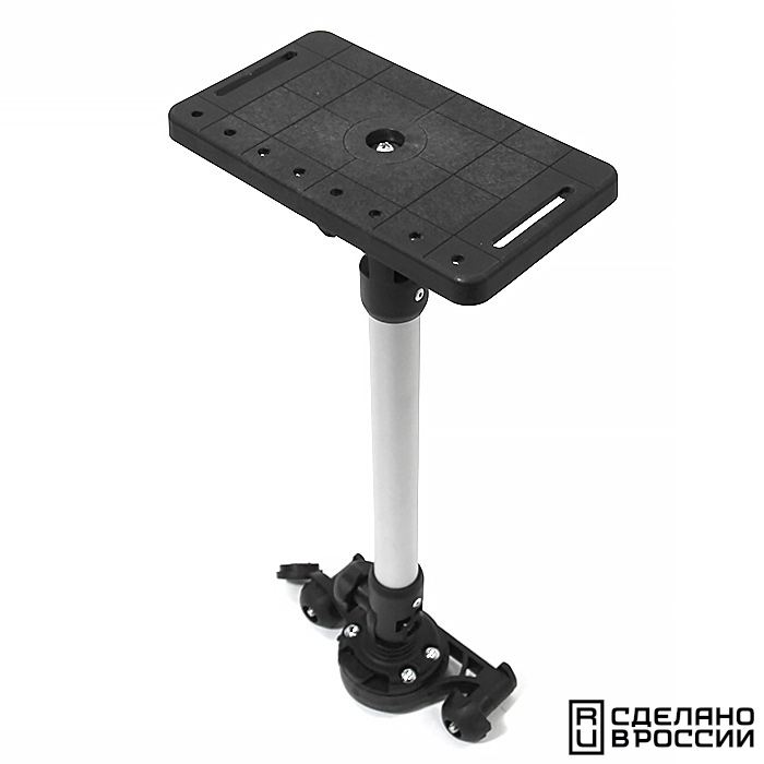 Площадка монтажная на Т-образный профиль быстросъемная с удлинителем 325 мм