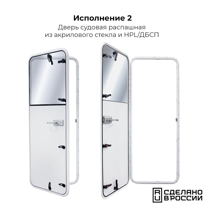 Дверь распашная на петлях под заказ