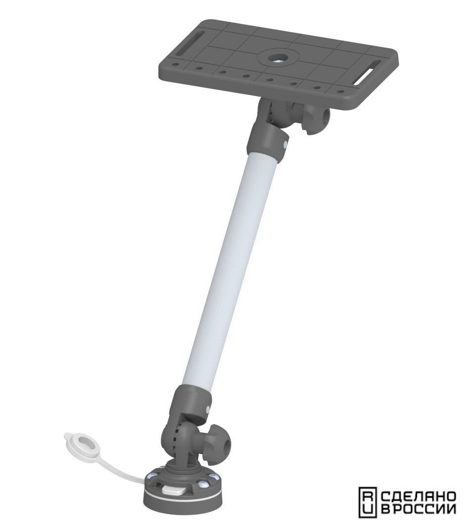 Площадка монтажная на палубу быстросъемная с удлинителем 250 мм