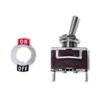 Переключатель тумблерный 2 пина SUNFINE вкл-выкл