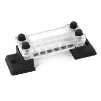 Клемма электромонтажная M4×12 двойная 150А/48В с крышкой NEKEKE