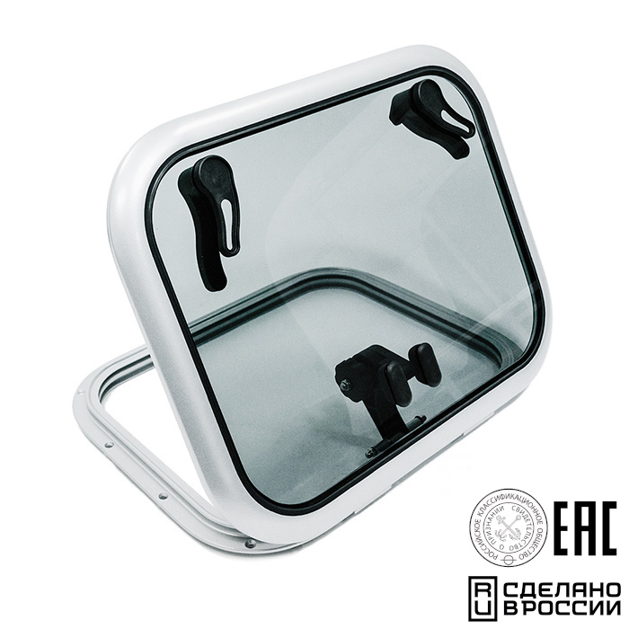 Люк палубный распашной Альбатрос 572х442