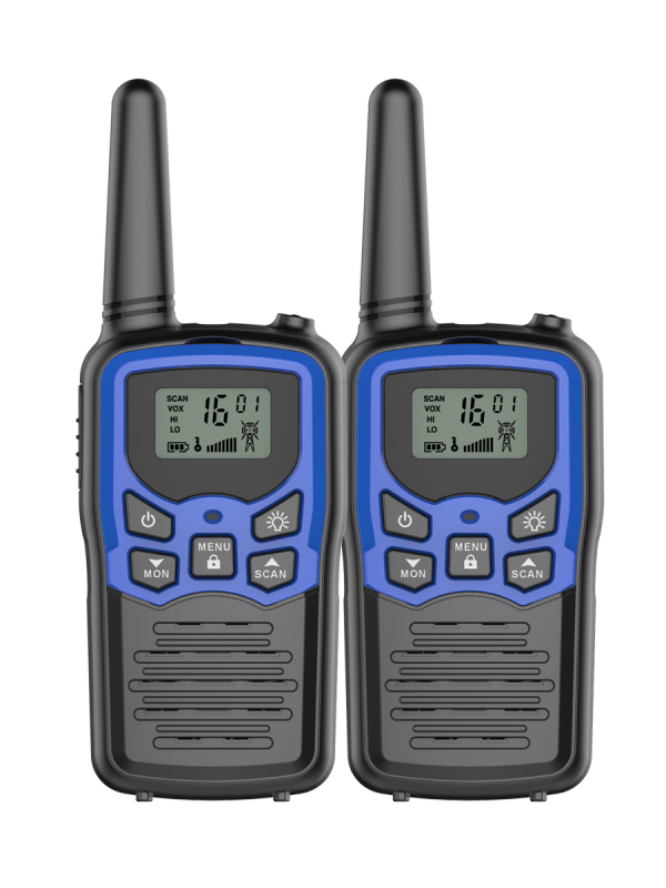 Комплект радиостанций MDI Mini Blue (чёрный/синий)