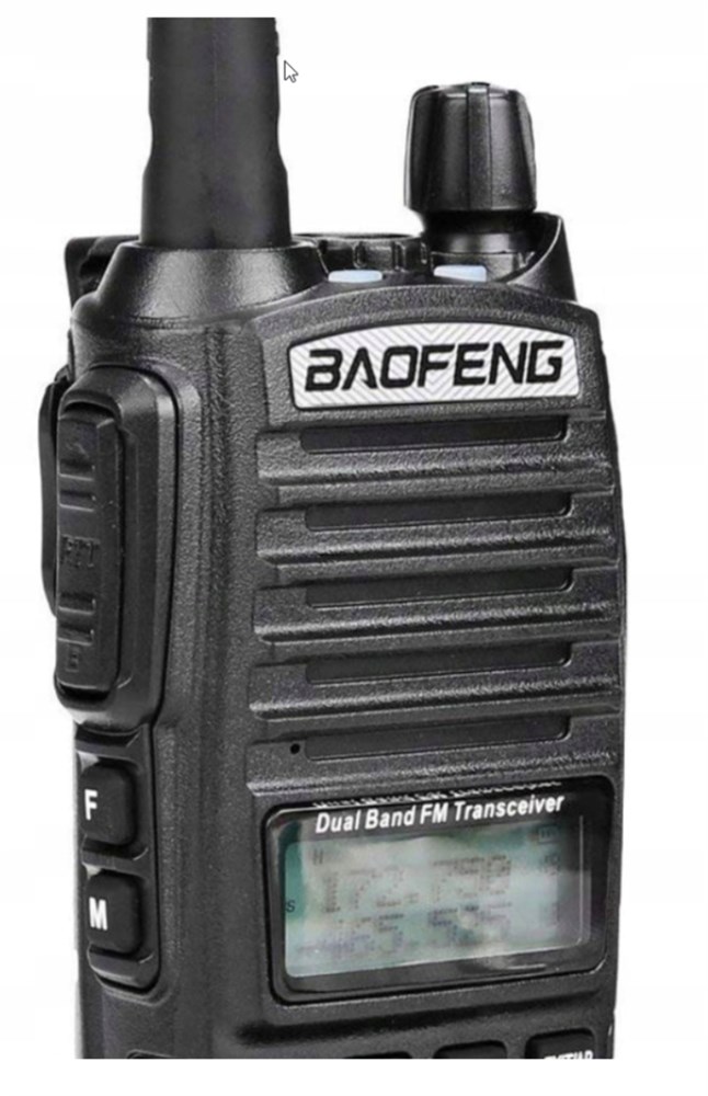 Baofeng UV-82 (Black) 5 Вт Портативная радиостанция VHF/UHF (136-174 МГц, 400-520 МГц)