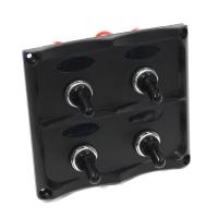 Панель переключателей 4шт с предохранителем NEKEKE