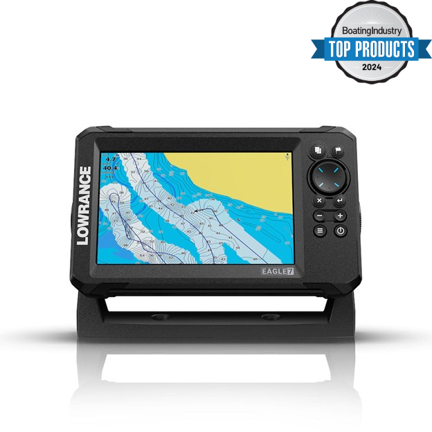 Lowrance Eagle 7 c преобразователем 50/200 HDI