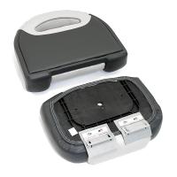 Сиденье мягкое Bass Boat Seat, серо-красное