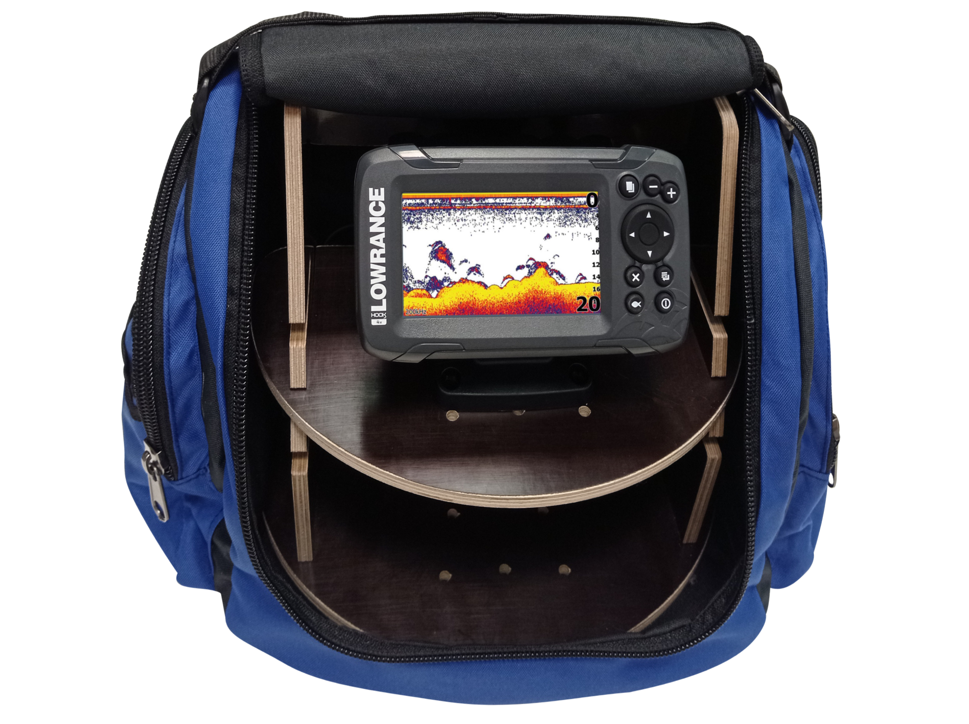 Комплект Lowrance Fishfinder Hook² 4x Bullet + Ice Transducer