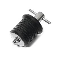 Пробка резиновая сливная SUNFINE 25 мм с вентилем фиксатора