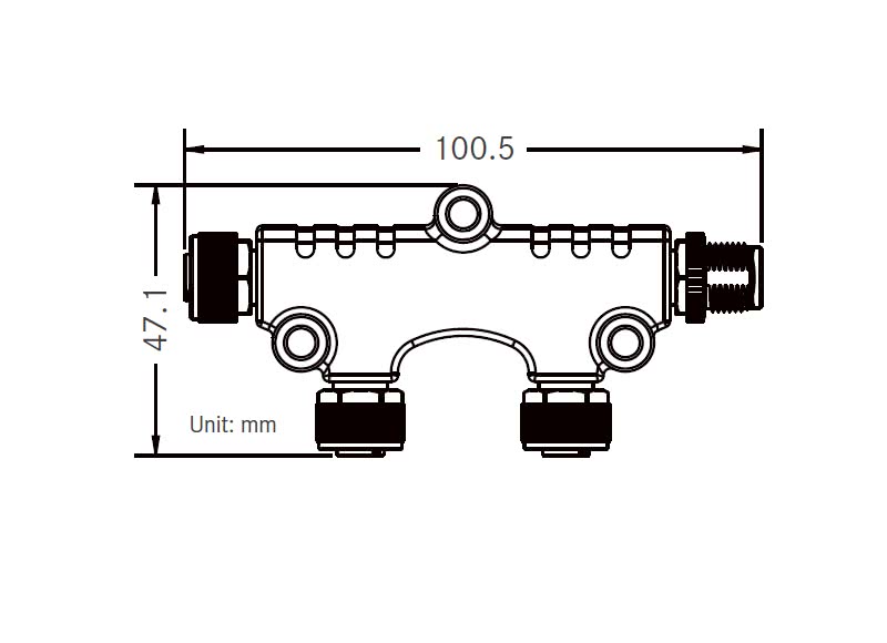 NMEA2000 NMEA2000 2-way distributor / Micro-C