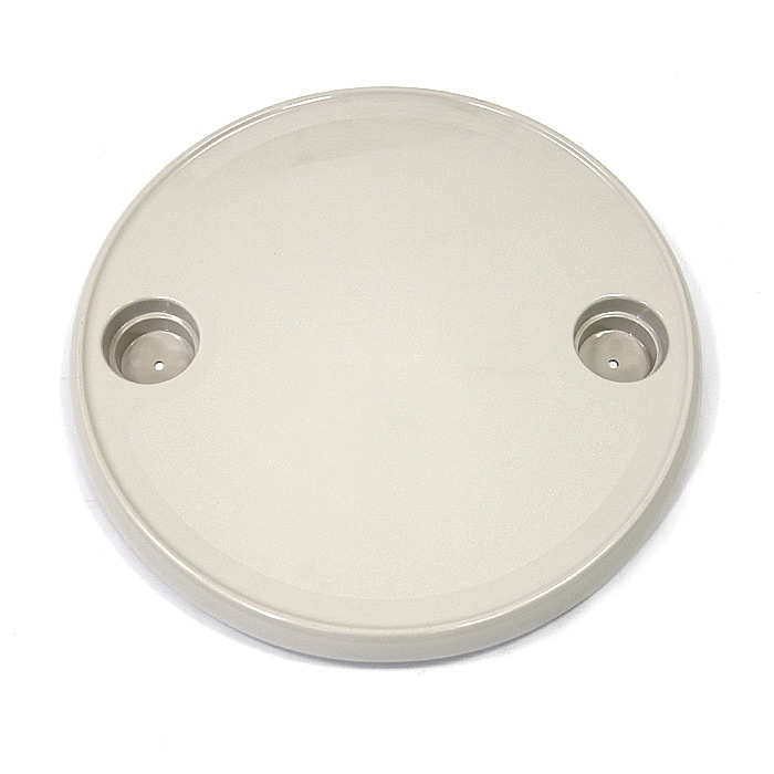 Крышка столешницы круглая 610мм, слоновая кость