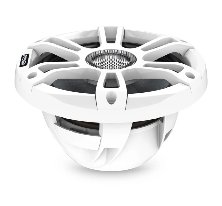 Fusion® Signature Series 3i Marine Coaxial Speakers - 7,7-дюймовые спортивные коаксиальные громкоговорители для лодок белого цвета мощностью 280 Вт (пара)