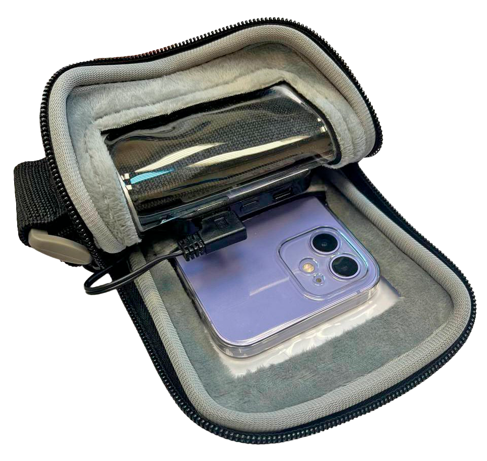 Зимний чехол для смартфона (с подогревом)