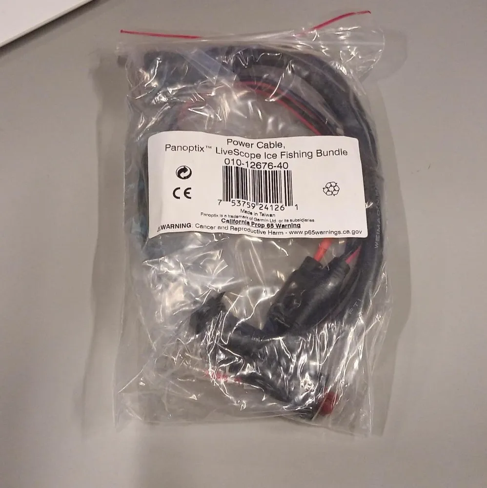 Зимний: Кабель питания от батареи Panoptix LiveScope и ECHOMAP(010-12676-40)