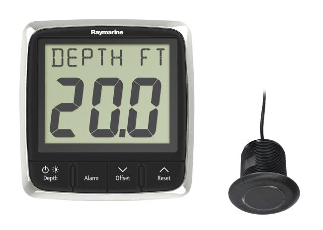 RAYMARINE i50 Depth Pack, with P319 Depth Through Hull Transducer