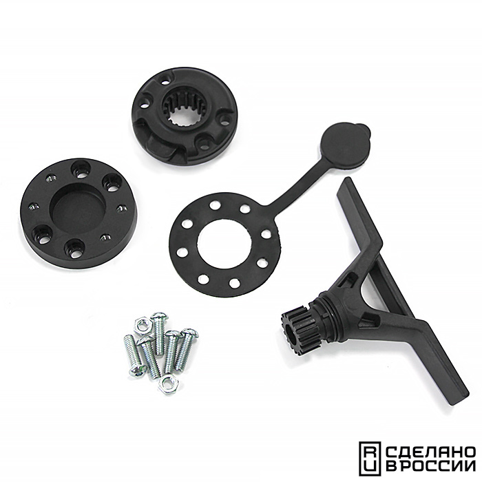 Утка (Кнехт) швартовая быстросъёмная с креплением на горизонтальную поверхность