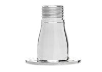 GLOMEX Stainless Steel Antenna Base / BSP thread
