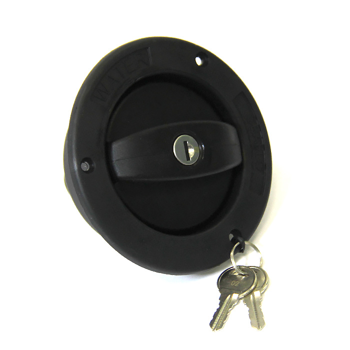 Горловина заливная SEAFLO с замком, тип 02, черная