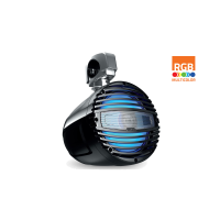 Hertz HTX 8 M-CL-C Coax 8' Clamp Black