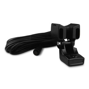 Transom Mount Transducer with Depth & Temperature (Dual Beam) - Garmin Legacy