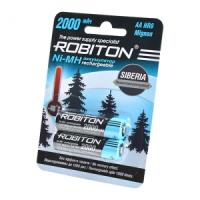 Аккумуляторы Robiton Ni-MH HR6 2000 mAh, 2 шт, AA