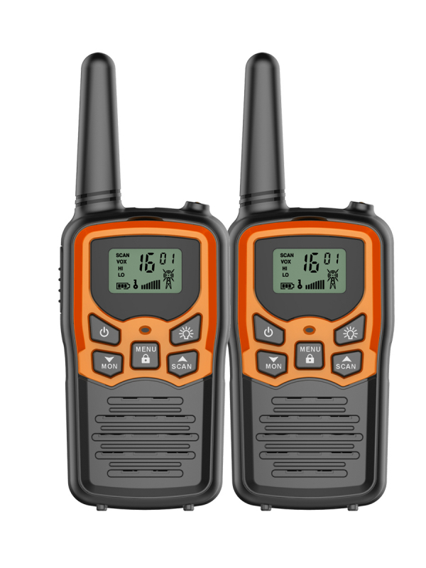 Комплект радиостанций MDI Mini Orange (чёрный/оранжевый)