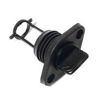 Заглушка дренажная SUNFINE 53x34x66 мм, пластик черный