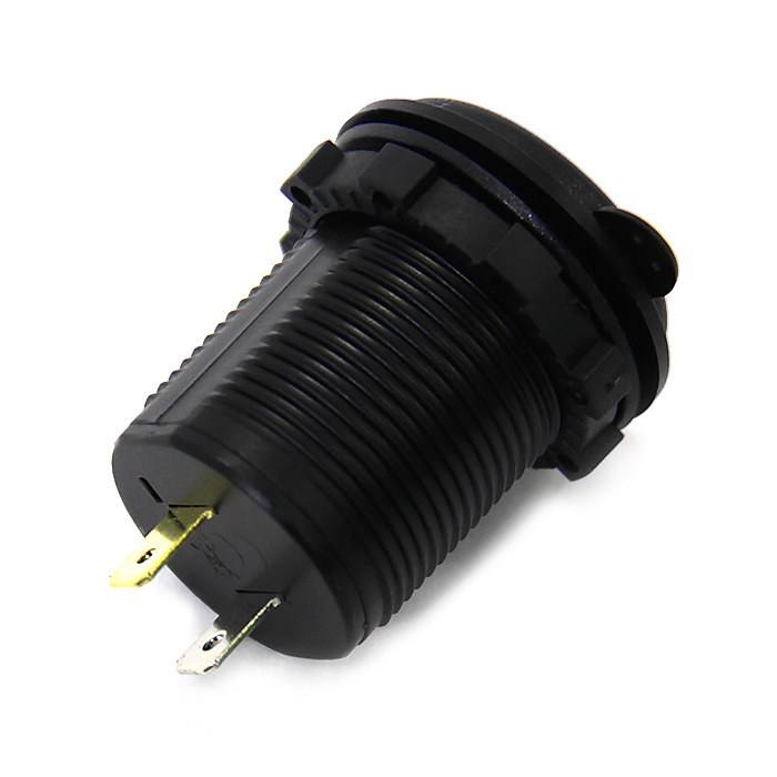 Панель с двойным USB разъемом (5В\4.2А (2.1А+2.1А) и красной подсветкой NEKEKE