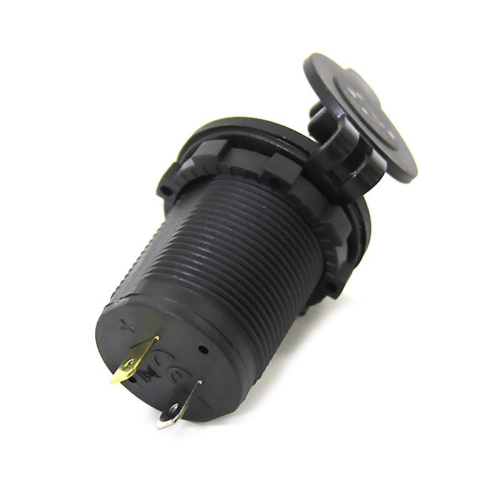 Панель с двойным USB разъемом и подсветкой NEKEKE 12-24V