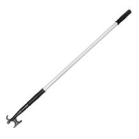 Крюк отпорный телескопический SUNFINE 120-220 см, пластик, с алюминиевым штоком