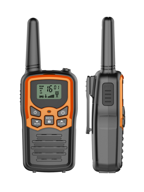 Комплект радиостанций MDI Mini Orange (чёрный/оранжевый)