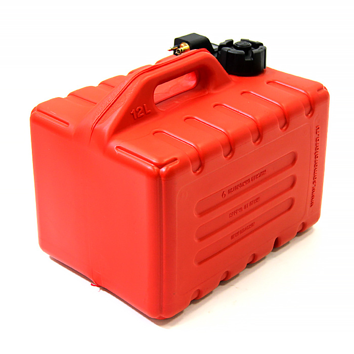 Бак усиленный для лодочных моторов "Экстрим" 12л с адаптером LB-0012-A