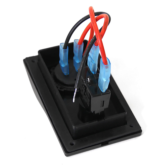 Панель гнезда вольтметра и автоматическим выключателем NEKEKE