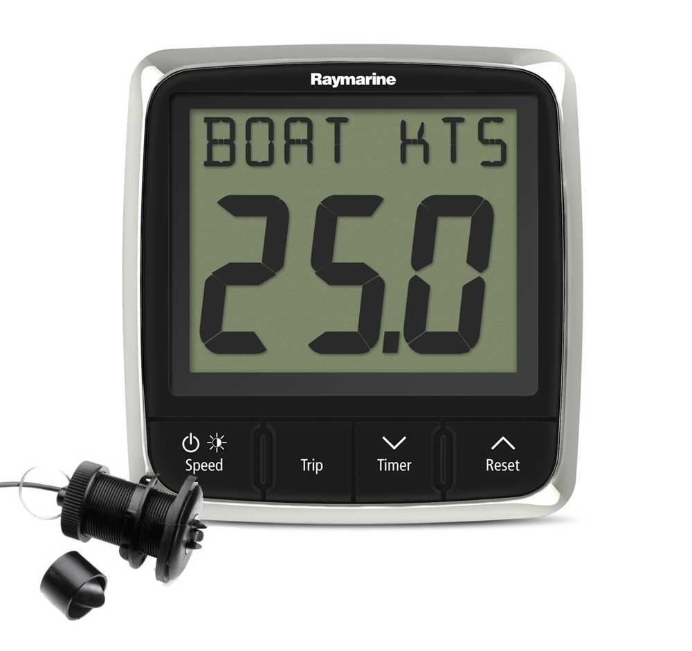 Raymarine i50 Speed Pack, with P120 Retractable Speed/Temp Through Hull Transducer