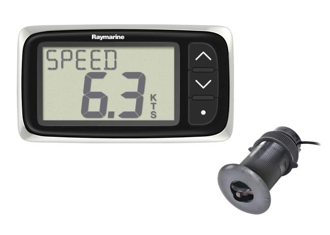 Raymarine i40 Speed Pack, P371 Speed/Temp Through Hull