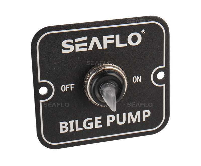 Панель управления для осушительного насоса (вкл/выкл) 12/24В, алюминий