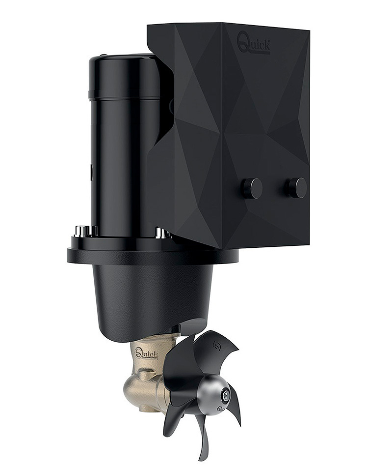 Комплект подруливающее устройство Quick, D125mm, 2,2 кВт, 40 кгс, (без тоннеля в комплекте)