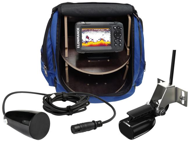 Комплект Lowrance Fishfinder Hook² 4x Bullet + Ice Transducer