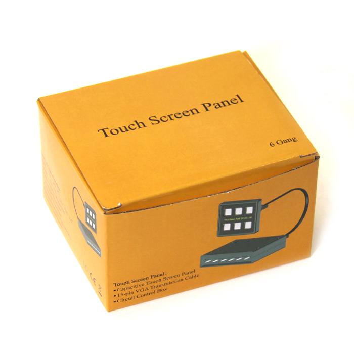 Панель 6 клавиш сенсорная c блоком питания 12/24В DC NEKEKE