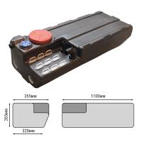 Бак для "черных вод" горизонтальный 80 литров