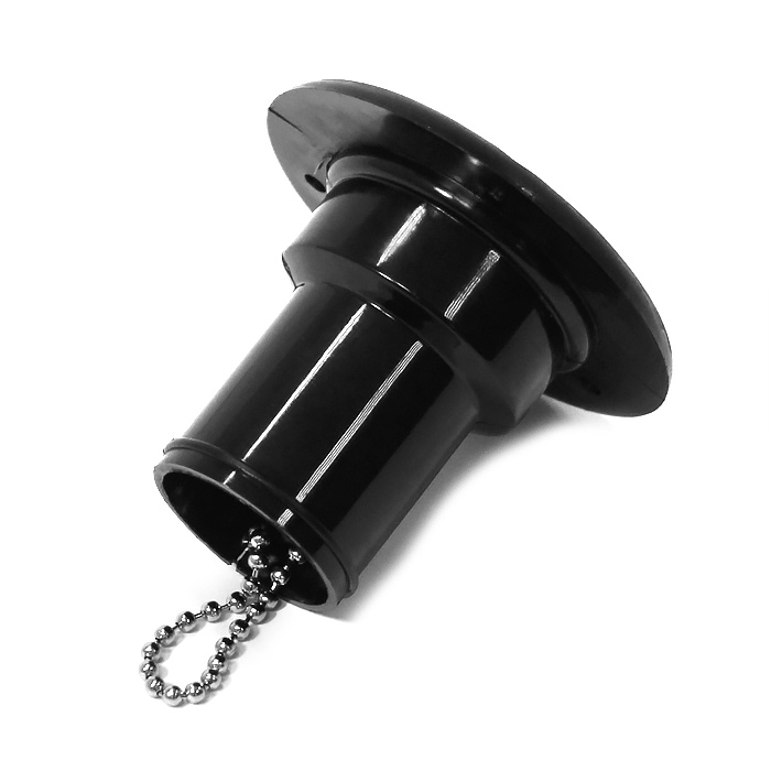 Горловина заливная для бака под воду SEAFLO (Water) 38мм, черная