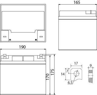 АКБ Security Force 40Ач/12В